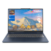 Lenovo IdeaPad Slim 5 16" Premium Traditional Laptop AMD Ryzen AI 7 350 16GB RAM AMD Radeon Graphics 512GB SSD Storage Windows 11 Home FHD+ 60Hz - Blue